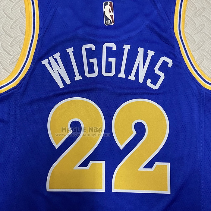 Maglia
 Andrew Wiggins NO 22 Golden State Warriors Classic 2022-23 Blu
